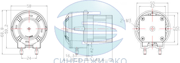 Насос перистальтический 104KA/BT