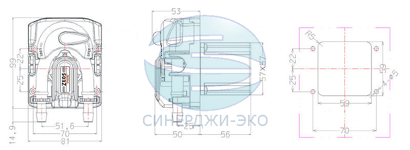 Насос перистальтический 503Z/BT