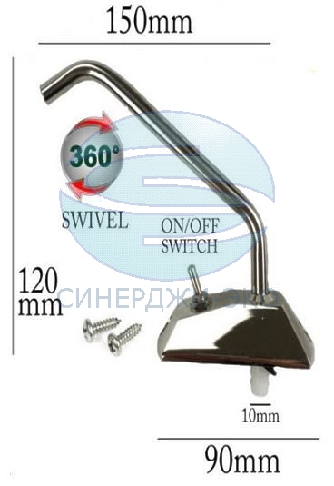 Насос диафрагменный самовсасывающий FLO-2202-1 12V с краником
