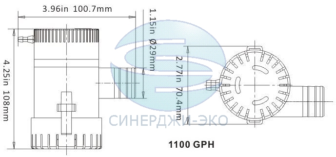 Насос погружной HYBP2-G1100-01