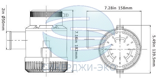 Насос погружной HYBP2-G4000-01