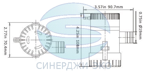 Насос погружной HYBP2-G750-01