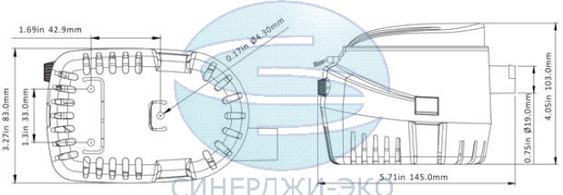 Насос погружной автоматический HYBP2-G750-02